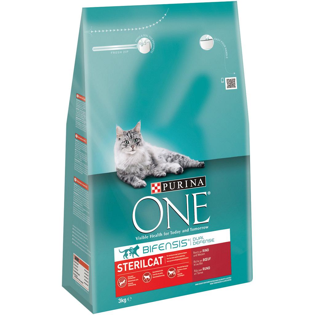 sensatie doorboren Matig One kattenvoer Sterilcat rund en tarwe 3 kg | Dierenwereld XL