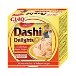 Inaba Dashi Delights Chicken with Tuna & Salmon 70 gr