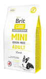 Brit Care Mini Grain Free Adult Lamb 2 kg