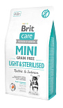 Brit Care Mini Grain Free Light & Sterilised 2 kg