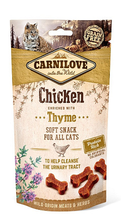 Carnilove Soft Snack Chicken with Thyme <br>50 gr