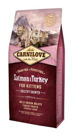 Carnilove kattenvoer Salmon & Turkey Kittens 6 kg