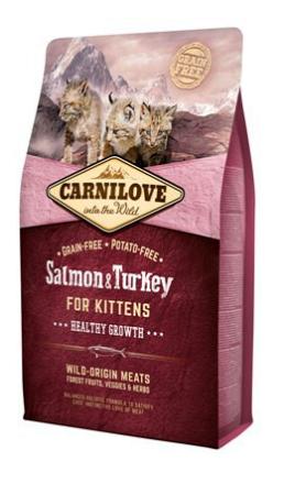 Carnilove kattenvoer Salmon & Turkey Kittens 2 kg