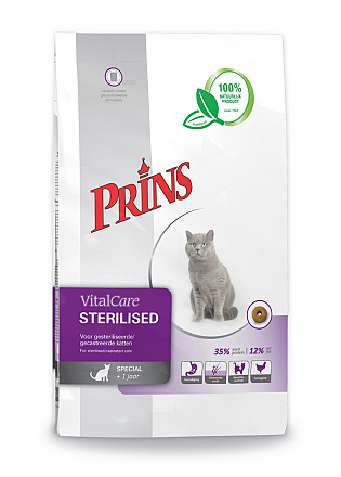 Prins kattenvoer VitalCare Sterilised 5 kg