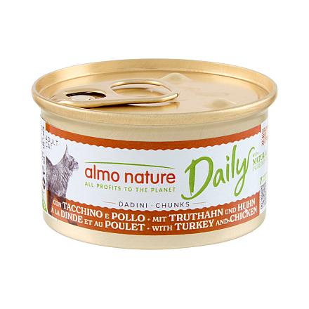 Almo Nature Kattenvoer Daily Kalkoen & Kip 85 gr