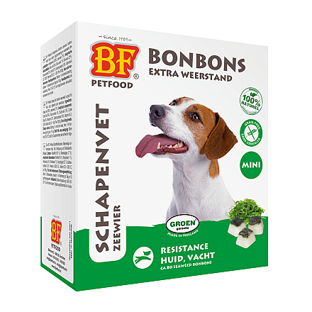 BF Petfood Schapenvet Zeewier Mini 80 st