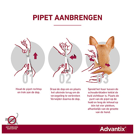 Advantix 600 6 pipetten