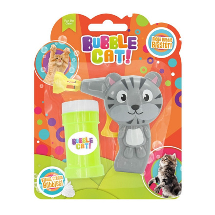 Bubble Cat Bellenblaas Pistool Handmatig Vanillesmaak