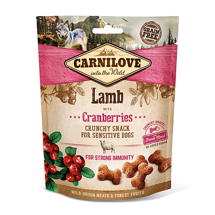 Carnilove Crunchy Snack Lamb with Cranberries 200 gr