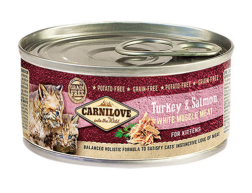 Carnilove kattenvoer Kitten Turkey & Salmon 100 gr